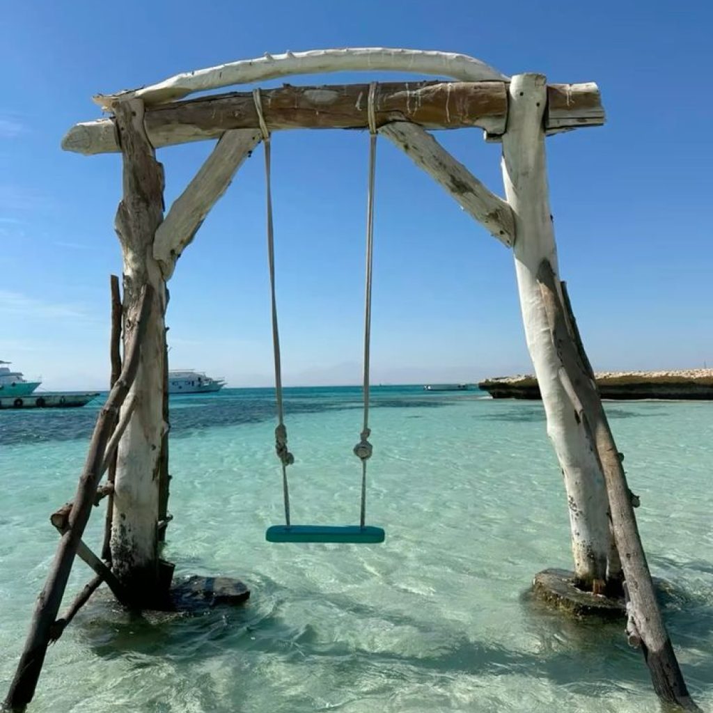 Nemo island and sunset