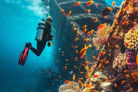 Diving with a certificate