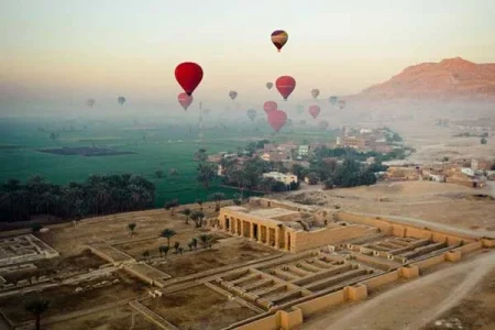 Luxor Hot Air Balloon from Hurghada