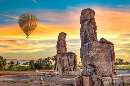 👌Luxor trip from Hurghada, two days including hot air balloon ride and hotel accommodation 🌟🌟🌟