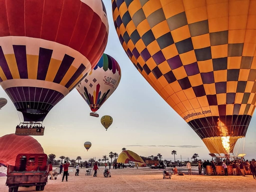 Hot Air Balloon Ride in Luxor
